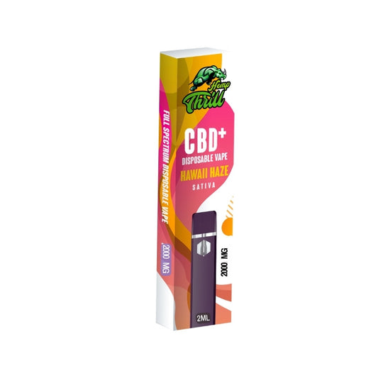 Hemp Thrill CBD+ Disposable Pen - Hawaii Haze 2000mg