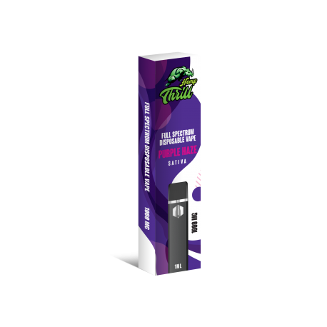 Hemp Thrill CBD+ Disposable Pen - Purple Haze 2000mg