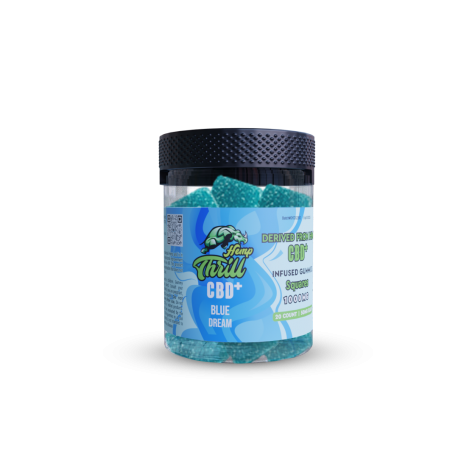 Hemp Thrill CBD+ Ultra Gummies 1000mg – Blue Dream