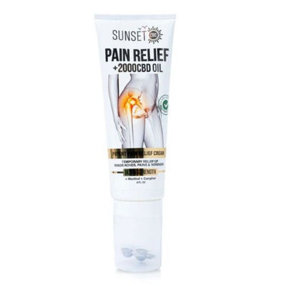 Sunset CBD Pain Relief Cream with Roller Ball Applicator