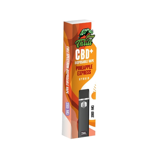 Hemp Thrill CBD+ Disposable Pen - Pineapple Express 2000mg