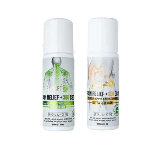 Sunset Roll On Pain Relief 350CBD Collection