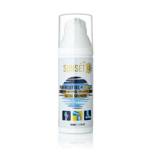 Sunset CBD Pain Relief Cream Gel